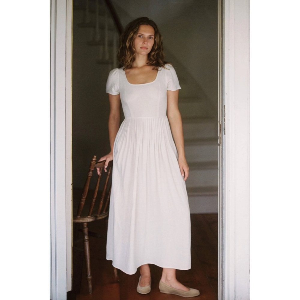 Christy Dawn The Scarlet Dress Eggshell